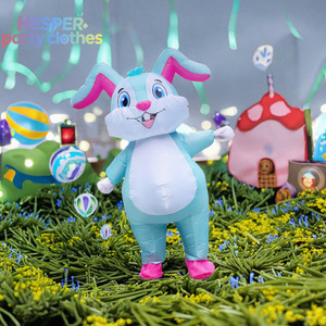 Disfraz Inflable de Conejo de Pascua Unisex Happy Sky para Adultos, Modelo Halloween-zm102, Diversión para Fiestas de Carnaval - Product Image 3