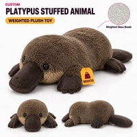 Peluche personnalisée en forme d'oiseau-gibier lestée, jouet en peluche sur mesure, animal en peluche personnalisé pour cadeau de coucher, service OEM