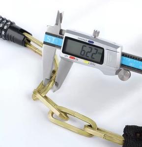 Candado de <span class=keywords><strong>Cadena</strong></span> <span class=keywords><strong>para</strong></span> <span class=keywords><strong>Bicicleta</strong></span> de Aluminio <span class=keywords><strong>Seguro</strong></span> y Reforzado, Antirrobo <span class=keywords><strong>para</strong></span> Exteriores - Product Image 5