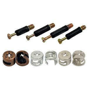Furniture Accessories Cabinet 3 in 1 Furniture Connecting Rod Mini Fix Board Connector Fittings Screw Wood Connectors - Product Image 3