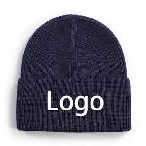 Yüksek kaliteli dokuma etiket jakarlı örgü işlemeli şapka özel Logo bere nakış
