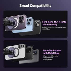 UGREEN-Soporte magnético para teléfono móvil, clip de ventilación de aire con imán más fuerte - Product Image 4