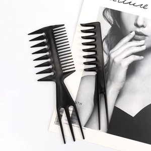 Ensemble de peignes de barbier, 10 pièces, kit de peignes de coiffure professionnels pour salon, ensemble de peignes de barbier multifonction pour hommes et femmes - Product Image 5