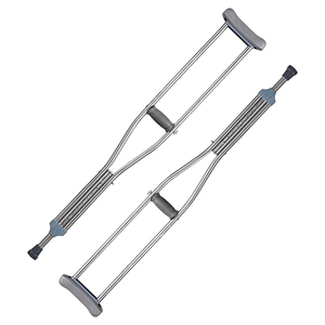 Регулируемые легкие алюминиевые трости удобные локтевые костыли для инвалидов, медицинское оборудование, приспособления для ходьбы - Product Image 1