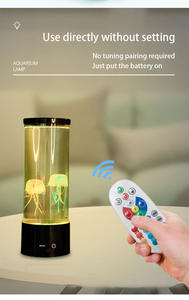 Led Kwallen Sfeerlamp 17 Kleur Veranderende Elektrische Ronde Kwallen <span class=keywords><strong>Aquarium</strong></span> Lava Lamp Jelly Fish Nachtlampje - Product Image 2