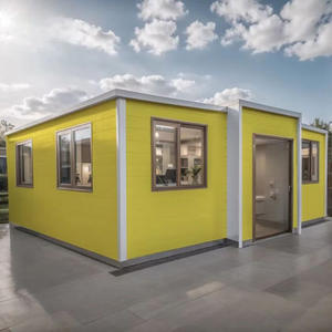 Casa pequeña modular prefabricada de 20 pies y 40 pies, contenedor móvil plegable inteligente, características expandibles para el hogar para el panel sándwich del hotel del centro comercial - Product Image 2