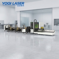 Nueva Máquina de Corte Láser de Fibra de Tubo de Grado Industrial Q7-24 |   Equipo de Procesamiento de Tuberías Metálicas CNC de Carga Automática con Doble Mandril