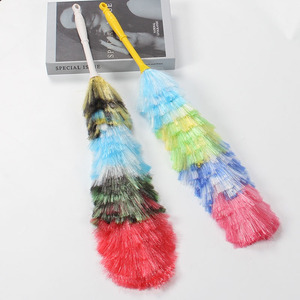 Plumeau flexible avec poils doux en PP, manche coréen, pour le nettoyage de la maison, du salon, de la cuisine et des hôtels - Product Image 3