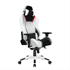 Silla de juegos de alta calidad Aruba Asiento Ajuste de altura Reclinable Giratorio Balancín de inclinación Respaldo alto Masters Series Premium Gamer Chairs