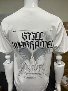 เสื้อยืดคอกลมผ้าฝ้ายหนาน้ำหนักมาก ไซส์ US ยี่ห้อ FLOWORA พิมพ์ลายกราฟิกแบบ DTG ทรงโอเวอร์ไซส์ เสื้อยืดผู้ชาย - Product Image 2