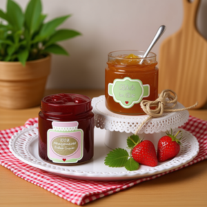 Dr. Oetker Labels 24 Pack 4 <b>Sheets</b> 6 Designs Each Promotional <b>Stickers</b> - Product Image 3