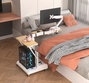<span class=keywords><strong>Mesa</strong></span> flotante Idesk7, <span class=keywords><strong>mesa</strong></span> elevadora suspendida, diseño de <span class=keywords><strong>mesa</strong></span> doble, altura ajustable, rueda universal, brazo simple y brazos dobles - Product Image 6