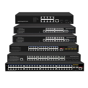 China OEM/ODM <strong>Managed</strong> PoE <strong>Switch</strong> 8 16 <strong>24</strong> 48 <strong>Ports</strong> <strong>VLAN</strong> Gigabit Poe <strong>Switch</strong> With CE RoHS Certificate - Product Image 1