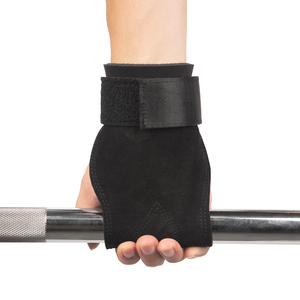 Ladyglow Tùy Chỉnh Trọng Lượng Nâng Grips Cho Phòng Tập Thể Dục Powerlifting Chống-Trượt Dày Hơn Palm Chữ Thập Phù Hợp Đào Tạo Móc Và Vòng Lặp Tay Nắm - Product Image 1