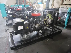 AC three phase Quanchai diesel open type generator 30KVA 24KW water cooled plant genset