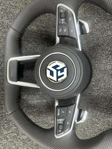 Volante Personalizado Nuevo para Volkswagen Golf <span class=keywords><strong>Arteon</strong></span> Polo GTI GTD Golf R 5 6 7 MK5 MK6 MK7 VII Volante Completo - Product Image 4