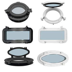 Nuovo prodotto Hardware marino boccaporto rotondo in plastica ABS per ponte di ispezione - Product Image 6