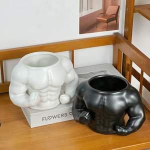 Erkek arkadaşı kas Modern seramik kahve kupa çift komik büyük kapasiteli gelişmiş anlamda doğum günü hediyesi - Product Image 3