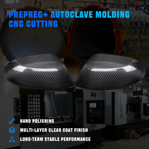 Coque de rétroviseur en fibre de carbone pour <span class=keywords><strong>Toyota</strong></span> Yaris GR 2020-2023 <span class=keywords><strong>Corolla</strong></span> GR 2019-2024 Accessoires de voiture en fibre de carbone Décoration - Product Image 6