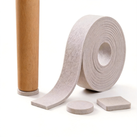 Protections de pieds de meubles en feutre autocollantes antidérapantes silencieuses écologiques, coussinets de chaise, tapis de sol, pour tables basses en bois, vente en gros 3mm