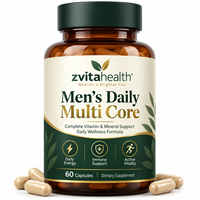 Capsules de multivitamines méthyliées pour hommes sous marque privée, formule personnalisée avec nutriments biodisponibles, OEM