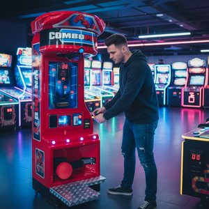 Édition Cadeau <span class=keywords><strong>de</strong></span> la Nouvelle Machine <span class=keywords><strong>de</strong></span> Jeu d'Arcade <span class=keywords><strong>de</strong></span> Boxe et <span class=keywords><strong>de</strong></span> Kickboxing, Machine d'Entraînement au Punch, <span class=keywords><strong>Jeux</strong></span> <span class=keywords><strong>de</strong></span> Frappe et <span class=keywords><strong>de</strong></span> Coups <span class=keywords><strong>de</strong></span> Pied à Monnayeur avec Prix - Product Image 4