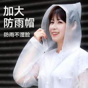Impermeable Desechable Haishi Hainuo para Adultos, Grueso, Largo, de Cuerpo Entero, Poncho de Lluvia Portátil para Hombre y Mujer, Talla Grande - Product Image 2