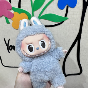 Hot bán popmart labubu trái tim đập thú vị Macaron Vinyl mặt loạt mù Hộp hợp thời trang Đồ chơi hình - Product Image 5