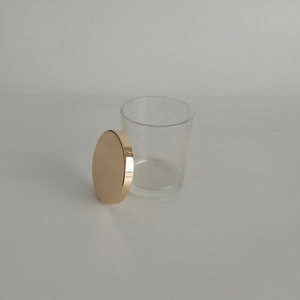 Tapa Metálica Dorada Redonda y Lisa para Velas, Frascos de Vidrio y Cajas de Regalo, Precio de Fábrica - Product Image 5