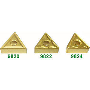 Insertos de torneado TNMG 160404 recubiertos de TIN adecuados para el acabado - Product Image 1