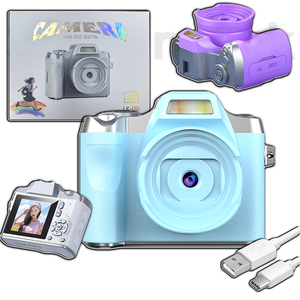 Mini caméra numérique portable Sourcing Ark format pouce, écran 1,54 pouces, 720P, pour enfants, batterie 400 mAh, autonomie 2-3h, LK-011 - Product Image 1