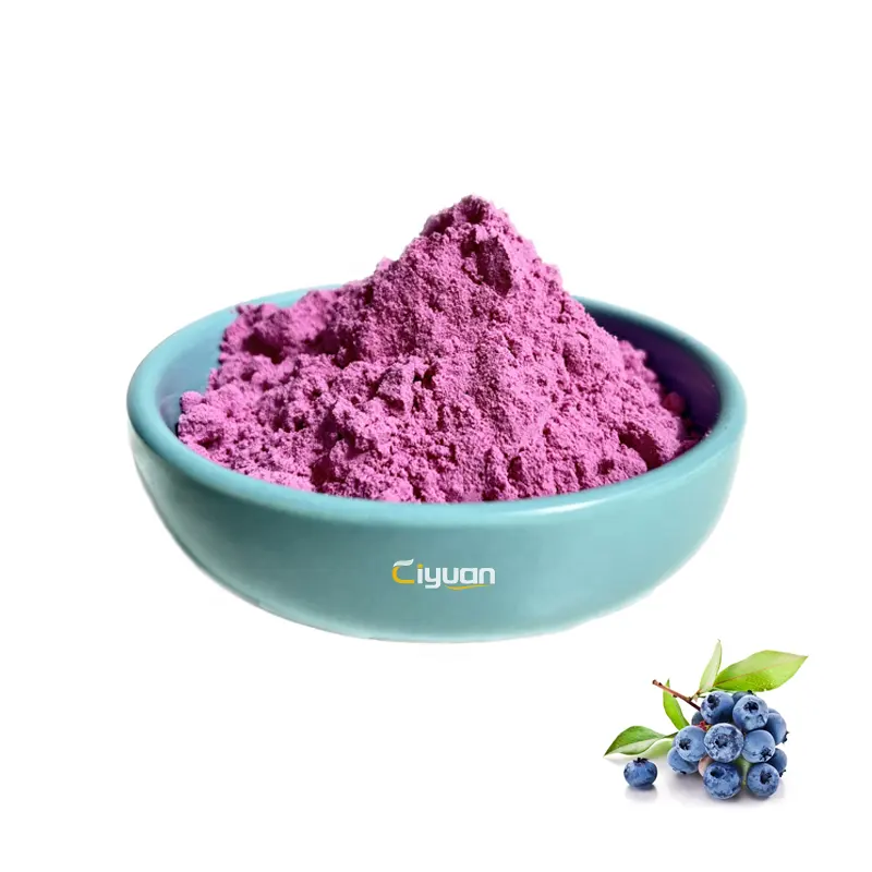 CiYuan Bio Pabrik 100% Buah Bilberry Murni Segar 25% Anthocyanin