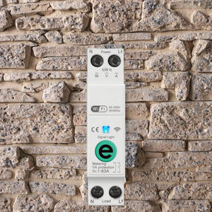 สมาร์ทไวไฟ ไวร์เลส ไทม์เมอร์ วัดพลังงาน KWH รีโมทคอนโทรล เบรกเกอร์ 40A ป้องกันไฟเกิน แรงดันไฟฟ้าสูง PA66 ขนาดเล็ก - Product Image 2