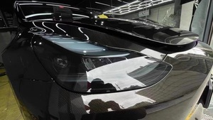 HIGHCOOL 3D 4D 5D 6D fibre de carbone 1.52x17M PVC vinyle mat brillant voiture carrosserie Film Wrap autocollants revêtement Air libération anti-rayures - Product Image 4