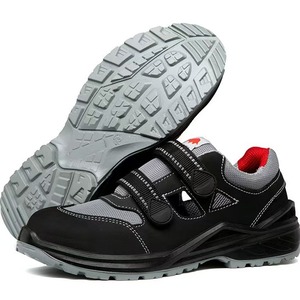 Prezzo all'ingrosso a buon mercato stile Casual mugnaio scarpe di sicurezza in acciaio pelle scamosciata resistente con funzione antiscivolo per la Malesia - Product Image 4