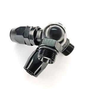 新着アルミAN4 AN6 AN8 AN10 AN12 AN16アダプター適合ラバーホース<span class=keywords><strong>AN</strong></span>バンジョーフィッティング - Product Image 5