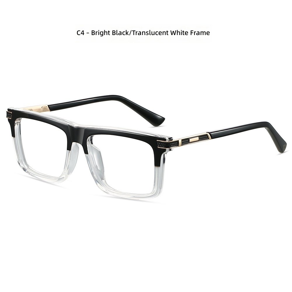 C4 Shinny Black/ Transparent White