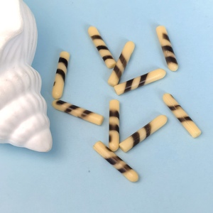 Chocolate Wafer Stick Resin Cabochon 3D Miniature Chocolate Simulation <b>Sweets</b> Kawaii Food Ornaments Dollhouse Mini Food Charms - Product Image 3