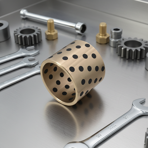 Roulements sans huile en cuivre-grapheite CuSn10P1/<span class=keywords><strong>CuSn12</strong></span>/Bronze, bagues d'arbre, manchons d'essieu, personnalisables JASNJARN 100mm - Product Image 3