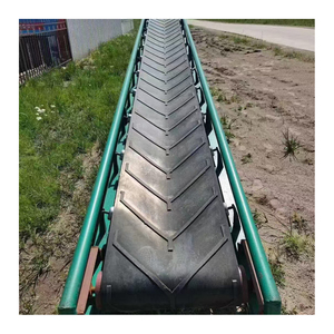 Aşınmaya dayanıklı aşınmaya dayanıklı balıksırtı kaymaz polyester EP rubber kauçuk konveyör bant - Product Image 1