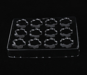 Tùy Chỉnh Có Thể Tái Chế Trong Suốt Cấp Thực Phẩm Vật Nuôi Vỉ Sản Phẩm Khuôn Khay Nhựa Chèn Rõ Ràng Bao Bì Hộp - Product Image 2