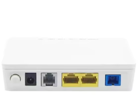 JUQU HG8120C Xpon ONU 2-Port SC UPC 12V DC Power FTTH GPON EPON OLT Network Terminal