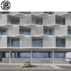 CE chứng nhận leibo hiện đại đúc cách nhiệt bằng đá cẩm thạch bằng gỗ xây dựng gạch nhôm mặt tiền bức màn bức tường cao isolant Ốp 5 + - Product Image 2