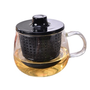 <span class=keywords><strong>Carafe</strong></span> en verre durable de 1500ml avec infuseur en acier à mailles fines et couvercle hermétique café infusé à froid théière glacée bocaux à eau et bouilloires - Product Image 6