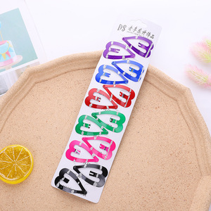 ปิ่นปักผมรูปดาวห้าแฉกสไตล์เกาหลีใหม่คลิปหนีบผมลายหัวใจแบบกลวง - Product Image 4