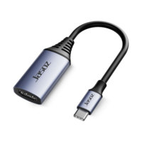 Câble adaptateur haute vitesse Type C mâle-femelle 4K 60Hz pour S8/S9 Note 8 Macbook-HDTV et utilisation informatique