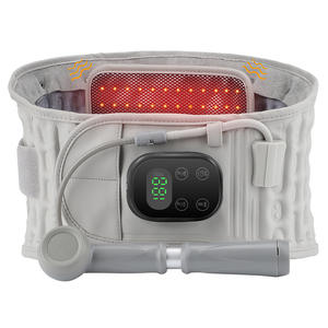 통기성 릴리프 허리 통증 마사지 허리 디스크 통증 다시 가열 허리 지원 벨트 요추 견인 - Product Image 1