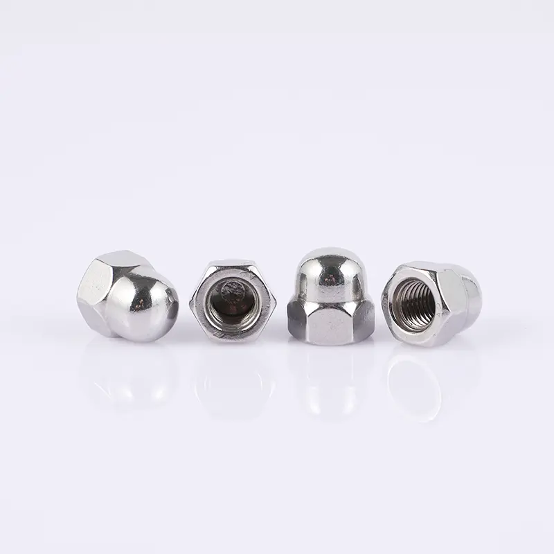 JianYe All sizes M2 M3 M4 M5 M6 M8 M10 M12 304 stainless steel bolt screw caps hexagon nut hex nuts
