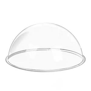 स्पष्ट ऐक्रेलिक गोलार्ध पारदर्शी स्पष्ट प्लास्टिक पेरेटेक्स ऐक्रेलिक गुंबद फ्लैंज के साथ स्पष्ट ऐक्रेलिक आधे क्षेत्र को कवर करते हैं - Product Image 1