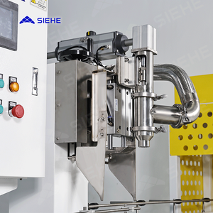 Machine de remplissage de peinture à double tête avec système de bouchage <span class=keywords><strong>pour</strong></span> seaux et bidons, machine d'emballage et de remplissage <span class=keywords><strong>pour</strong></span> laque et vernis - Product Image 5